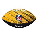 Wilson NFL Junior Tailgate Pittsburgh Steelers Logo Football