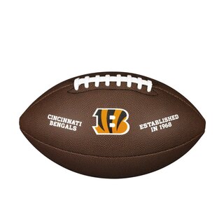 Wilson NFL Team Logo Composite Football Cincinnati Bengals