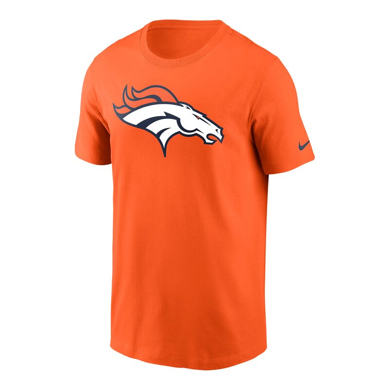 NFL TEAM Denver Broncos Nike Essential Logo NFL T-Shirt - orange Gr. L