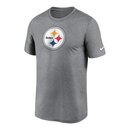 NFL TEAM Pittsburgh Steelers Nike Essential Logo NFL T-Shirt - grau Gr. L