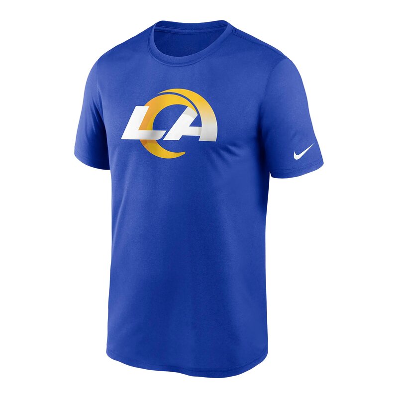 NFL TEAM Los Angelos Rams Nike Essential Logo NFL T-Shirt - royal Gr. M