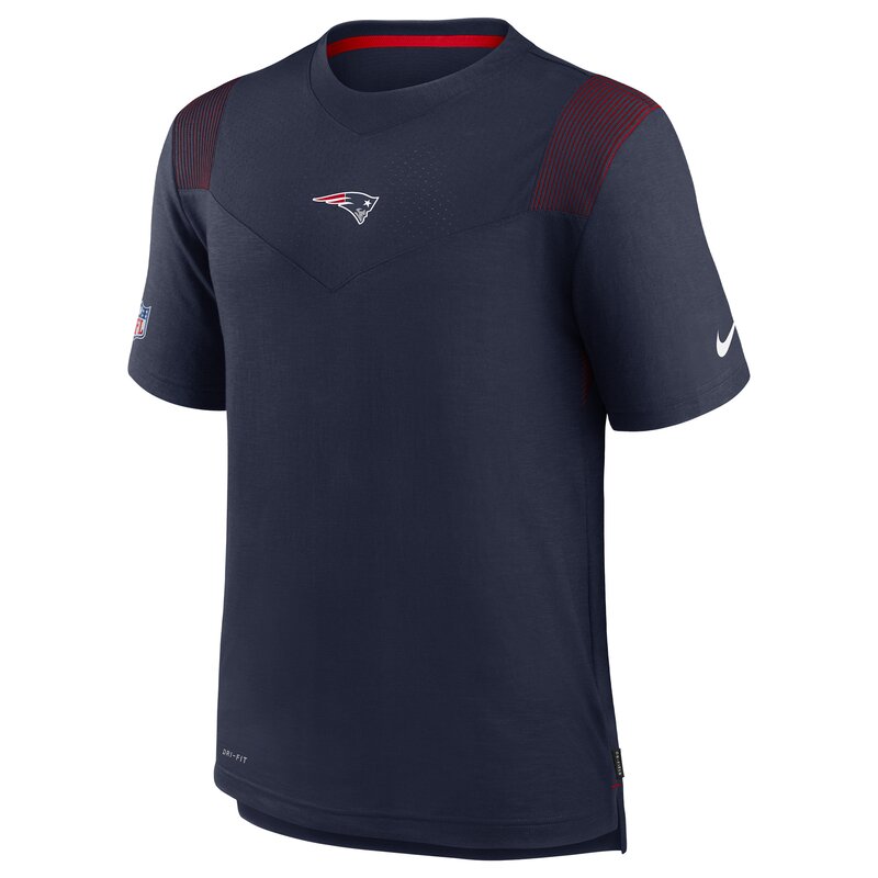 Nike NFL Top Player UV  DRI-FIT T-Shirt New England Patriots navy - rot - Gr. 2XL