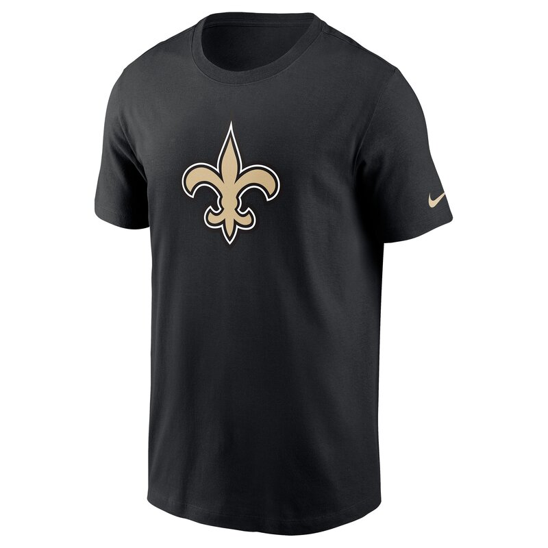 Nike NFL Logo Essential T-Shirt New Orleans Saints  - schwarz Gr. L