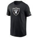 Nike NFL Logo Essential T-Shirt Las Vegas Raiders  - schwarz Gr. S