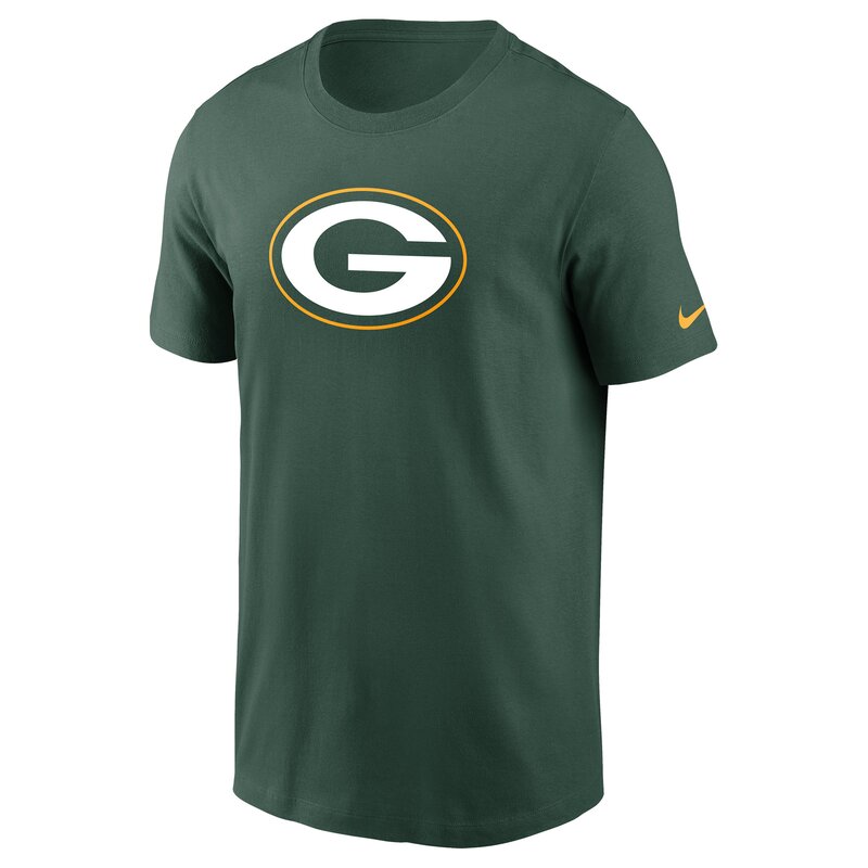 Nike NFL Logo Essential T-Shirt Green Bay Packers  - grün Gr. S