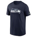 Nike NFL Logo Essential T-Shirt Seattle Seahawks  - navy Gr. 2XL