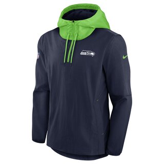 Nike NFL Jacket LWT Player Seattle Seahawks, navy - grün