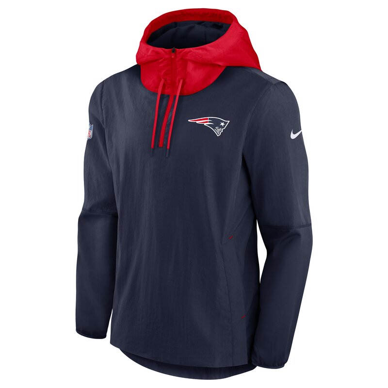 Nike NFL Jacket LWT Player New England Patriots, navy - rot - Gr. M