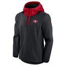 Nike NFL Jacket LWT Player San Francisco 49ers, schwarz - rot - Gr. S