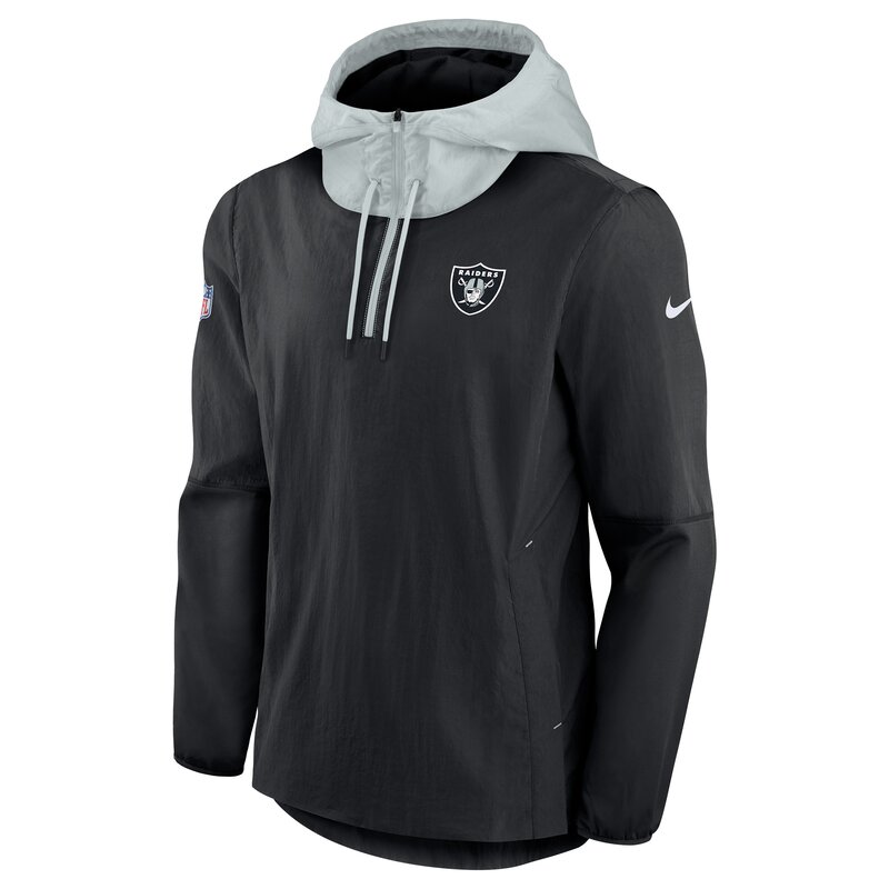 Nike NFL Jacket LWT Player Las Vegas Raiders, schwarz - silber - Gr. XL