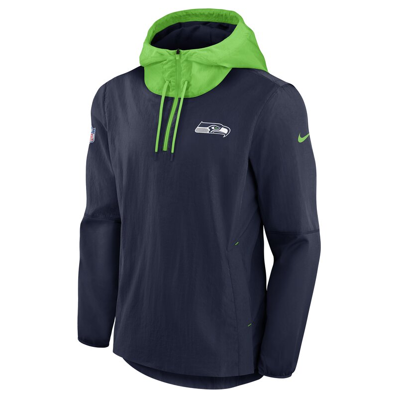 Nike NFL Jacket LWT Player Seattle Seahawks, navy - grün - Gr. 2XL