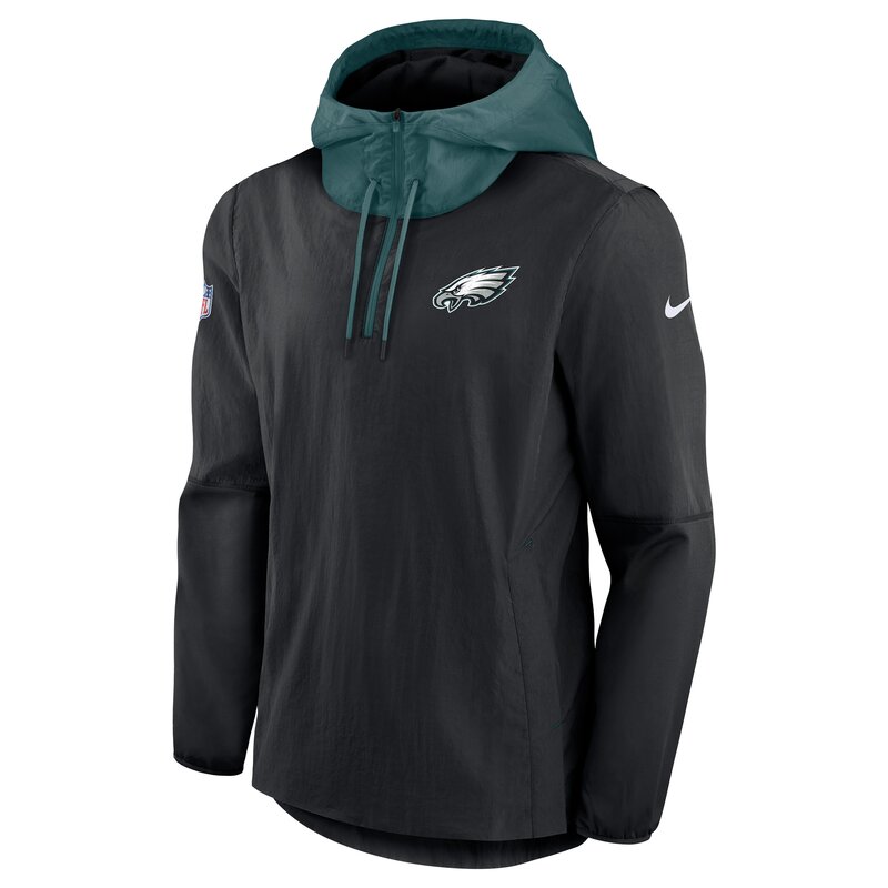 Nike NFL Jacket LWT Player Philadelphia Eagles, schwarz - grün - Gr. XL
