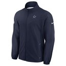 Nike NFL Woven FZ Jacket Dallas Cowboys, navy-wei - Gr. 3XL