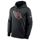 Nike NFL Prime Logo Therma Pullover Hoodie Arizona Cardinals, schwarz