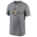 Nike NFL Logo Legend T-Shirt New Orleans Saints, grau - Gr. L