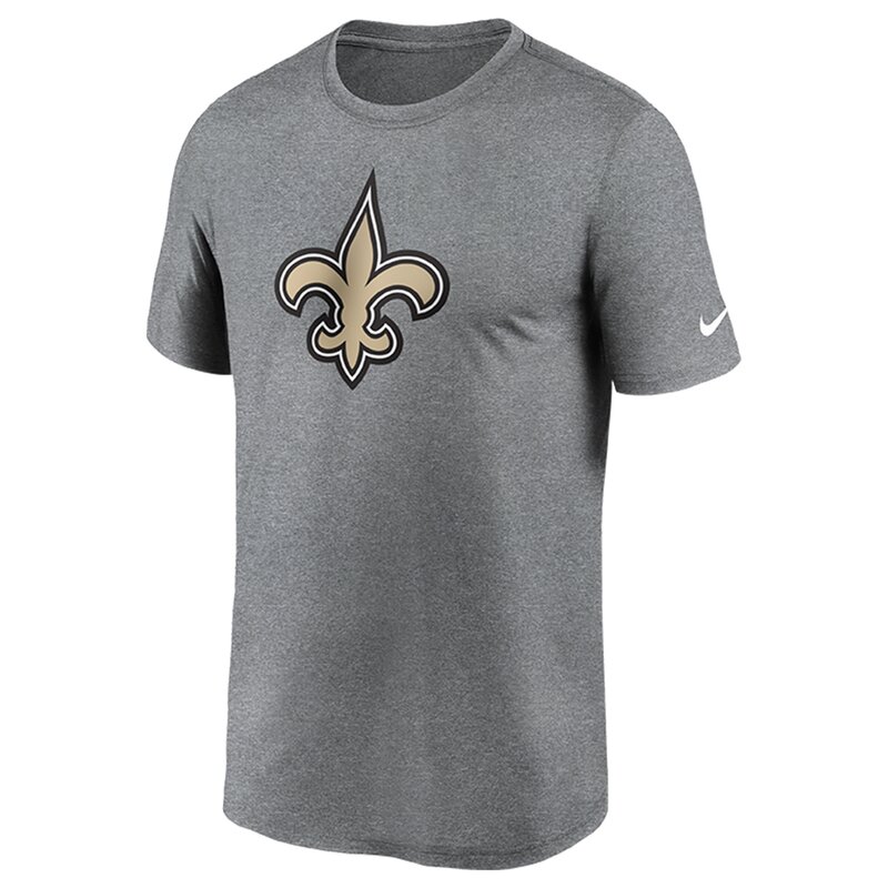 Nike NFL Logo Legend T-Shirt New Orleans Saints, grau - Gr. XL