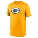 Nike NFL Logo Legend T-Shirt Green Bay Packers, gelb - Gr. M