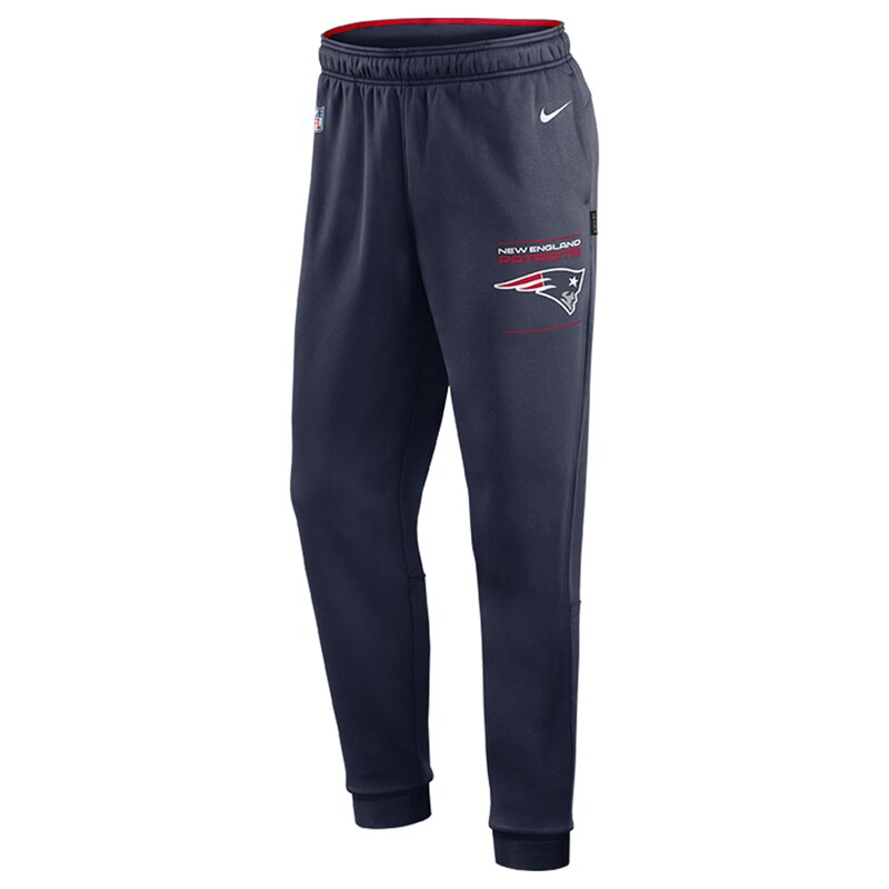 Nike NFL Therma  Sweatpant New England Patriots, navy-rot - Gr. M