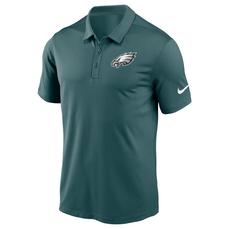 Nike NFL Team Logo Franchise Polo Philadelphia Eagles, grün - Gr. 2XL