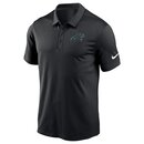 Nike NFL Team Logo Franchise Polo Carolina Panthers, schwarz - Gr. S
