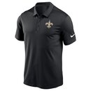 Nike NFL Team Logo Franchise Polo New Orleans Saints, schwarz - Gr. M