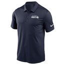 Nike NFL Team Logo Franchise Polo Seattle Seahawks, navy - Gr. XL