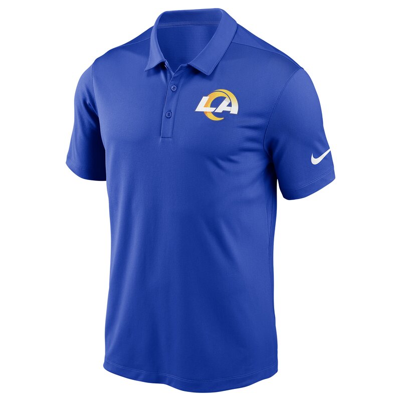 Nike NFL Team Logo Franchise Polo Los Angeles Rams, royal - Gr. L
