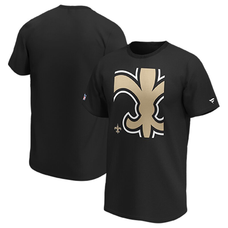 Fanatics NFL Reveal Graphic T-Shirt New Orleans Saints, schwarz - Gr. M