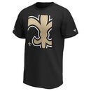 Fanatics NFL Reveal Graphic T-Shirt New Orleans Saints, schwarz - Gr. XL