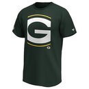 Fanatics NFL Reveal Graphic T-Shirt Green Bay Packers, grün - Gr. M