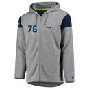 Fanatics NFL Franchise Full Zip Hoodie Seattle Seahawks, grau - Gr. 2XL