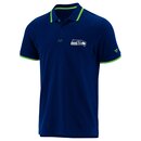 Fanatics NFL Enhanced Sport SS21 Polo Shirt Seattle Seahawks, navy - Gr. M