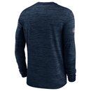 Nike NFL Velocity LS Sideline T-Shirt New England Patriots, navy - Gr. S