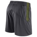 Nike NFL Dry Knit Short Green Bay Packers, dunkelgrau-gelb - Gr. M