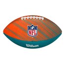 Wilson NFL Junior Tailgate Miami Dolphins Logo Football