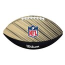 Wilson NFL Junior Tailgate New Orleans Saints Logo Football