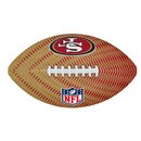 Wilson NFL Junior Tailgate San Francisco 49ers Logo Football
