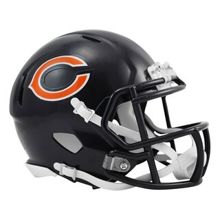 NFL AMP Team Chicago Bears Riddell Speed Replica Mini Helm