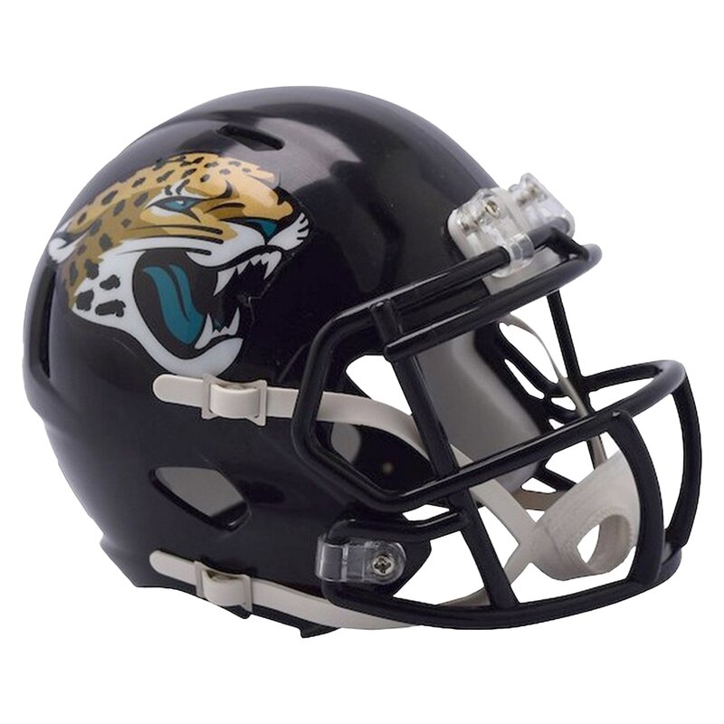NFL AMP Team Jacksonville Jaguars Riddell Speed Replica Mini Helm
