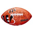 Wilson NFL Junior Cincinnati Bengals Logo Football