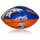 Wilson NFL Junior Denver Broncos Logo Football