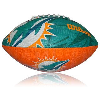 Wilson NFL Junior Miami Dolphins Logo Football