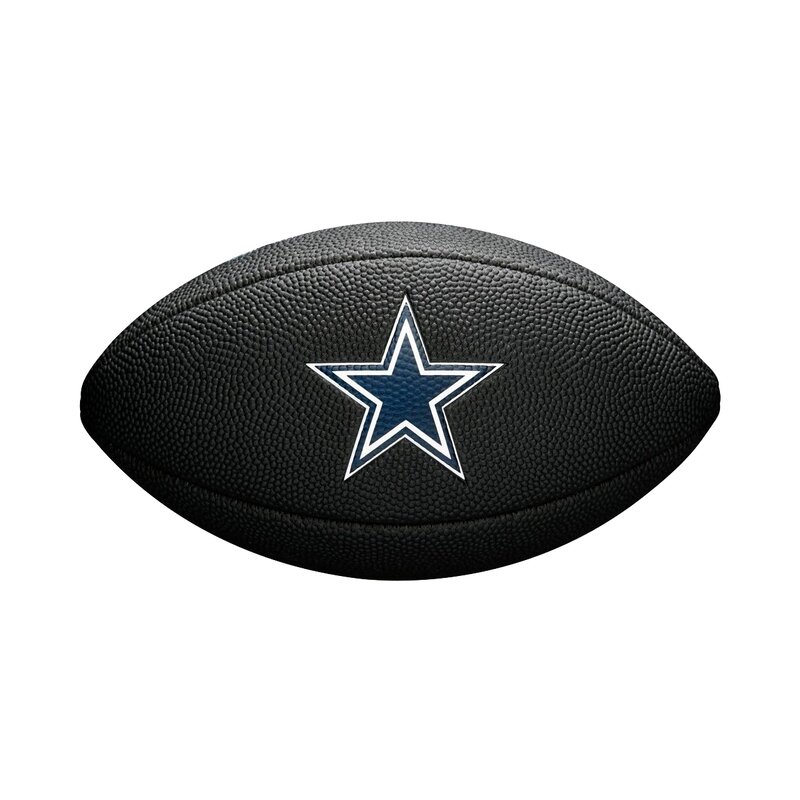 Wilson NFL Dallas Cowboys Logo Mini Football schwarz