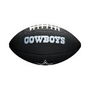 Wilson NFL Dallas Cowboys Logo Mini Football schwarz