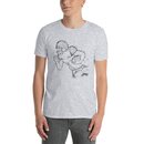 American Sports American Football Fanshirt, T-Shirt vectored player, P4