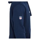 New Era NFL Team Logo Hoodie New England Patriots navy - Gr. S