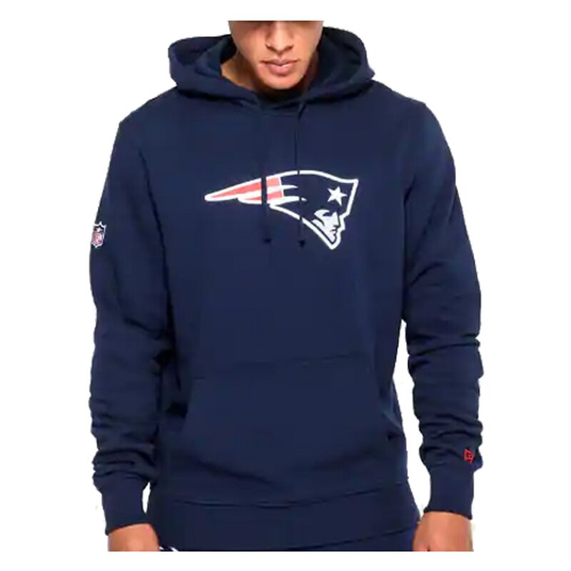 New Era NFL Team Logo Hoodie New England Patriots navy - Gr. XL