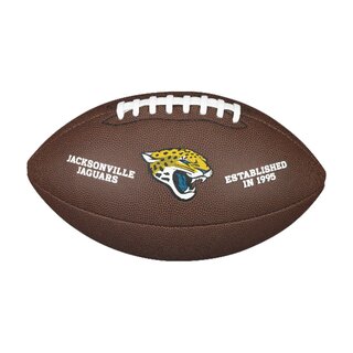 Wilson NFL Team Logo Composite Football Jacksonville Jaguars