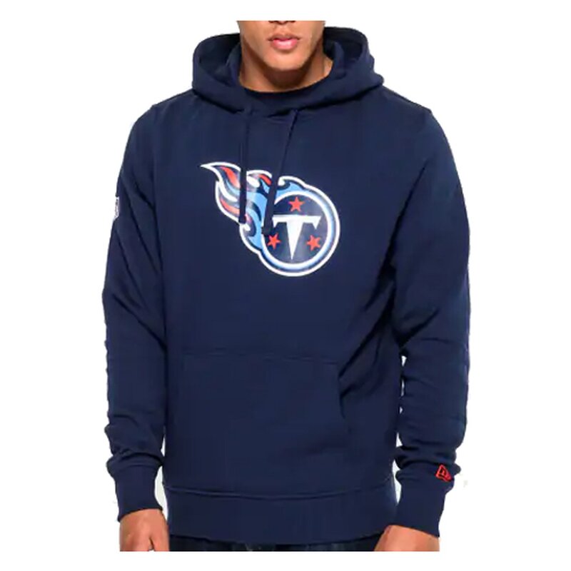 New Era NFL Team Logo Hoodie Tennessee Titans navy - Gr. M