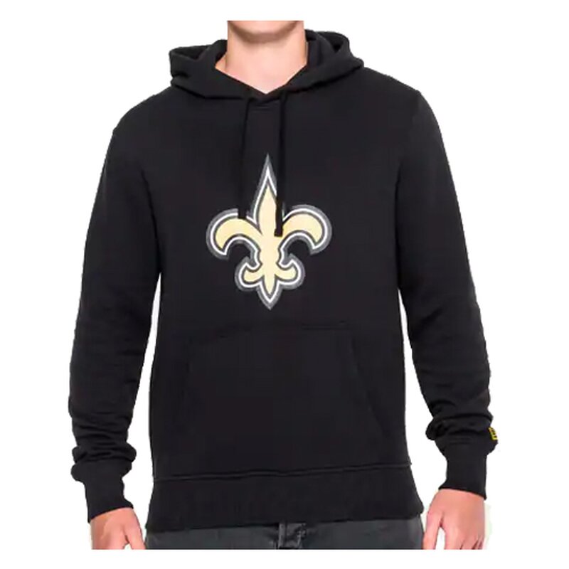 New Era NFL Team Logo Hoodie New Orleans Saints schwarz - Gr. XL